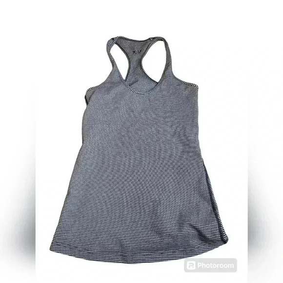 Lululemon Cool Racerback *Gingham Inkwell - Picture 5 of 6